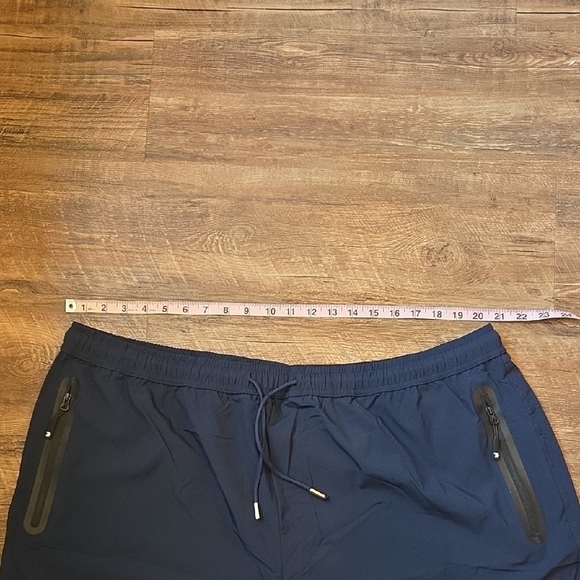 Travels Together With You Pants Elastic Waistband Navy Blue Men's Size 3XL NWT - Picture 11 of 14